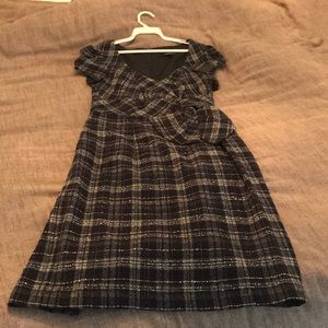 Nanette Lepore Navy Woolblend dress